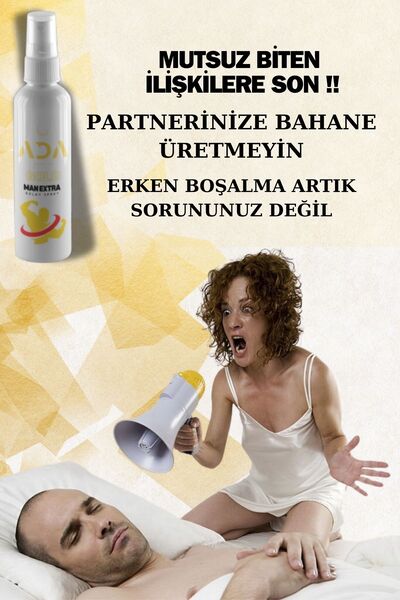 Ada Marketing Plus Man Hızlı Etki Süresine Sahip Sprey