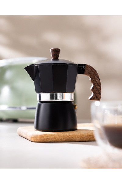 Madame Coco Laurina Moka Pot - Black - 150 ml