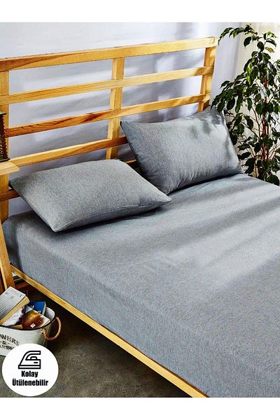 Arma Concept Σετ σεντόνια Ranforce Fabric Διπλό Έγχρωμο Ελαστικό