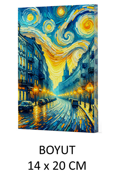 dokuzyayinlari دفتر رسم شارع VIVAGO ART VAN GOGH STREET DRAWING BAGO ART 14 ×...