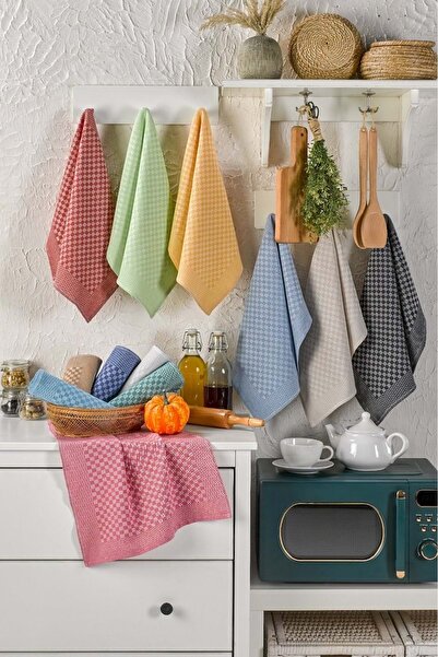 Mandaş Set od 12 Buldan kuhinjskih krpa i salveta - 40x60