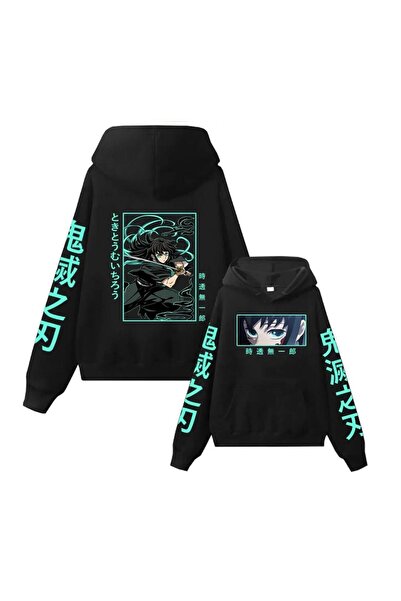 GALASHOP demon Muichiro Tokito Anime Hoodie