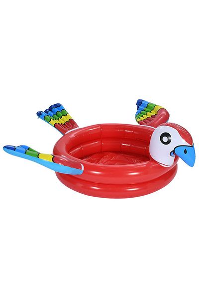Buddiez Kids Inflatable Tub - Parrot - Red