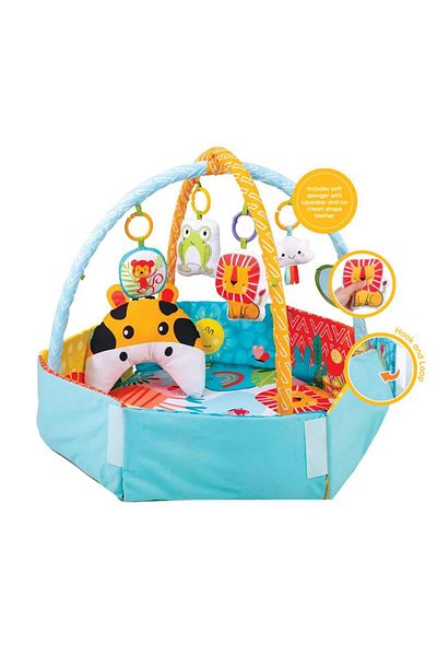 Little Learners Hexagonal Jungle Play Mat