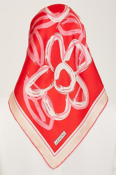 Armine 2024 Summer Silk Twill Scarf - 9123-81