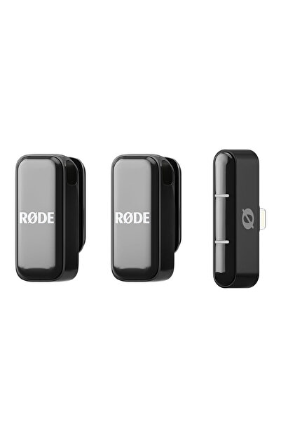 Rode Wireless Micro Lightning İkili Kablosuz Yaka Mikrofonu (iPhone 14 ve önceki modeller)