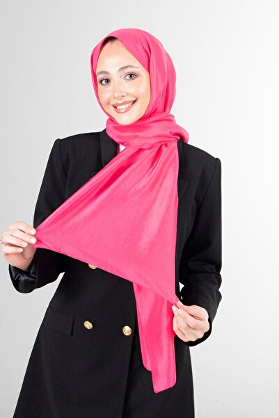 HAREM SCARF شال فوال بريسا باللون الفوشيا الفاتح