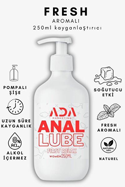 Ada Marketing Kadınlara Özel Anal Kayganlaştırıcı Jel - 250ml Soğutucu Etkili