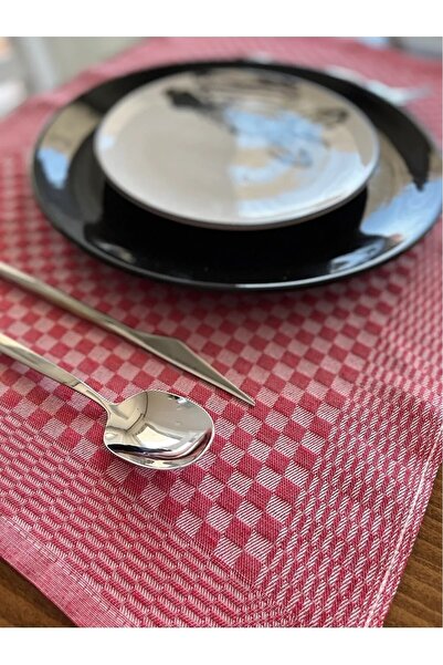 serelya Σετ 4 τεμαχίων με καρό σχέδιο 40x60 εκ. - Πανί στεγνώματος πετσετών κ...