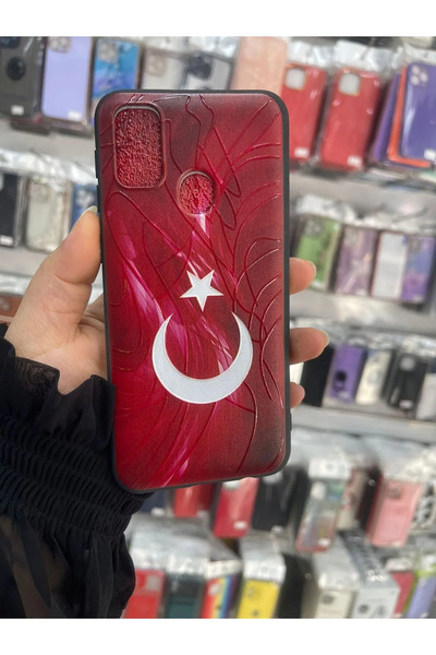 TECNOTREND Galaxy M30S/M21 Uyumlu Kırmızı Türk Bayraklı Kılıf