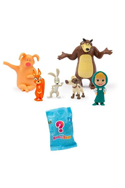 Giochi Presiozi MHA31000 Maşa ve Koca Ayı 6lı Figür Set ve 1 Sürpriz Figür