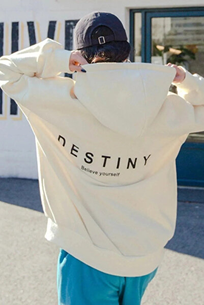 FECCY Βαμβακερό φούτερ με στάμπα Destiny Design