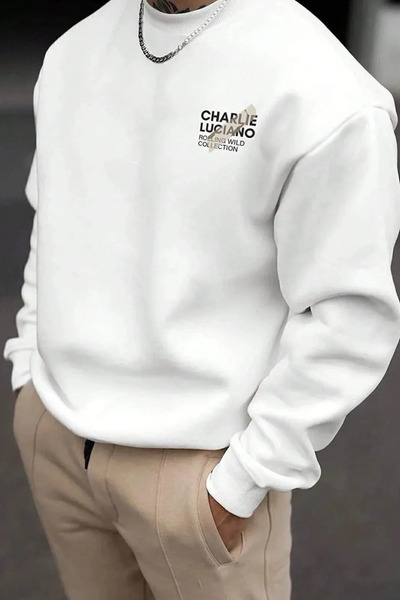 FECCY Hanorac gros din bumbac Charlie Luciano