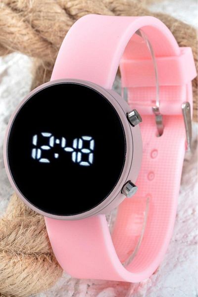 Spectrum Pink Led Watch Dust - Adult Girls Silicone Wrist Watch St- 303560