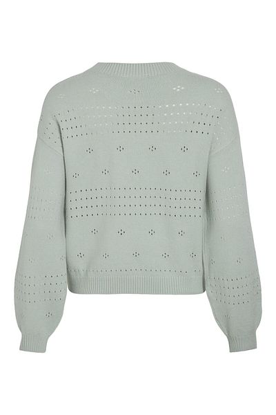 VILA Strickpullover Rundhals