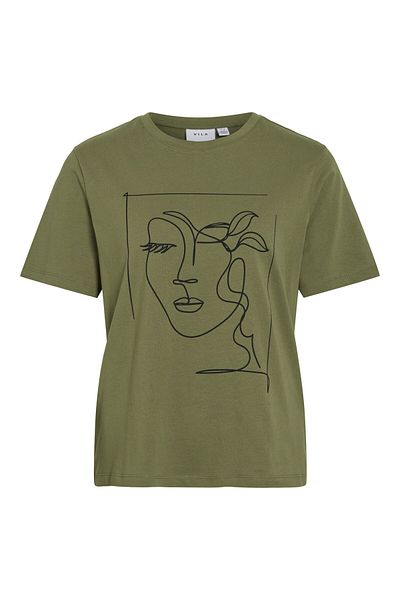 VILA T-Shirt Rundhals
