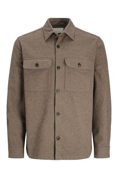 Jack & Jones Plus Üst Gömlek Büyük Beden Rahat Kesim Üst Gömlek