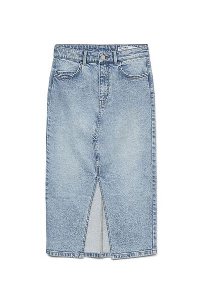 Vero Moda Jeansrock VMNATALIE Hohe Taille Midirock