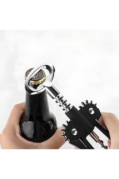 Transformacion Corkscrew Wine Opener and Bottle Opener 304 Stainless Steel 721085