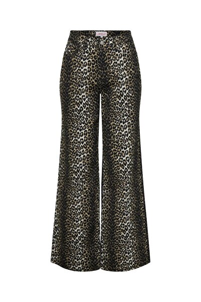 ONLY Hose ONLMADISON Hohe Taille Normal geschnitten Hose