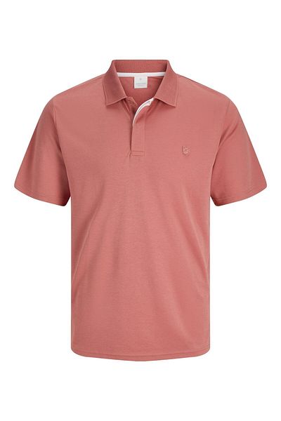 Jack & Jones Premium Poloshirt Einfarbig Hemdkragen Poloshirt