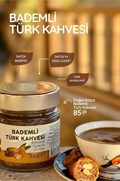 Datça Köy Ürünleri 1949 Bademli Türk Kahvesi 100 Gr