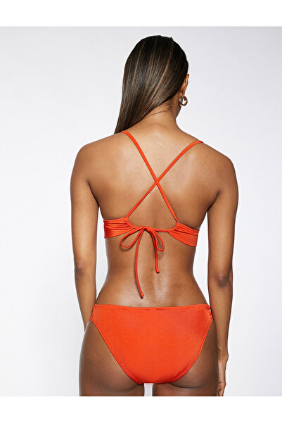 Koton Bikini felső Bralette keresztpánttal borított