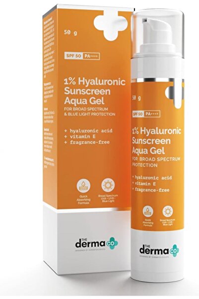 The Derma Co جل واقي من الشمس 1% حمض الهيالورونيك 50 جرام
