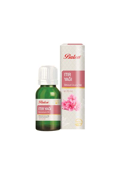 Balen Geranium Oil 20 ml |   Natural Oil for Skin Care and Massage