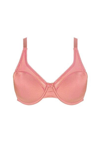 Wonna Sutien de susținere cu detaliu din tul Dusty Rose - Sârmă - 2283