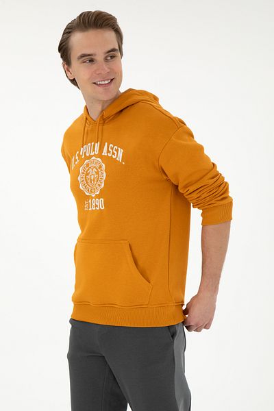 U.S. Polo Assn. Men's Mustard Sweatshirt 50290888 -Vr072