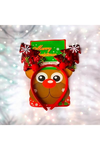Yenigeldi Sequined Christmas Crown, Fun Crown, Tree Crown Christmas Ornament