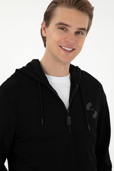 U.S. Polo Assn. Men's Black Sweatshirt 50290860 -Vr046