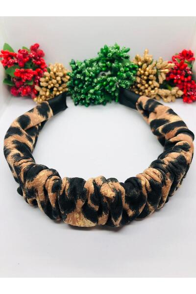 İnDerin Coroană moale și confortabilă cu model leopard