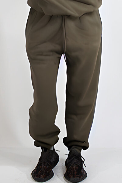 YAKAMEL Ελαστικό παντελόνι φόρμας με φαρδιά εφαρμογή - Oversize