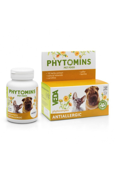 Vedavet Phytomıns Antiallergic Tablet Ve Alerji Için Tablet -skt 11.2026