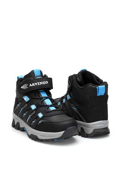 DARK SEER DS Arvenzo Schwarz Blau Kinder Outdoor Trekking Stiefel