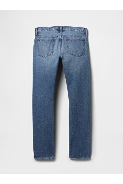 GAP Erkek Koyu Mavi Slim Jean Pantolon