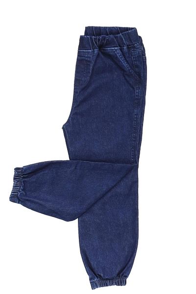 ASG TEKSTİL Dark Navy Color Baby Trousers with Elastic Waist Legs