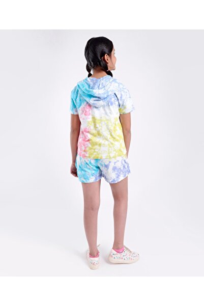 Ollington St. Ollington St. Multi Pack Tie and Dye Set of Hoodie Singlet and Skort - Multicolor & White