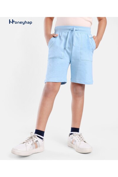 Honeyhap قميص برمودا سادة من هوني هاب بريميوم 100% قطني مع لمسة نهائية مضادة ...