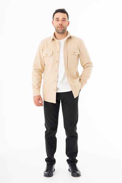 Crafter Ανδρικό πουκάμισο Yüksel Ergül 7104 Cashmere