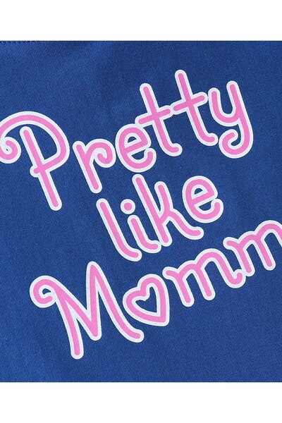 Babyhug Babyhug 100% Cotton Knit Full Sleeves Top With Text Graphics - Navy Blue