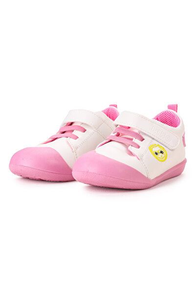 KARAMAZI Smile Velcro Baby Girl First Step Slippers Shoes