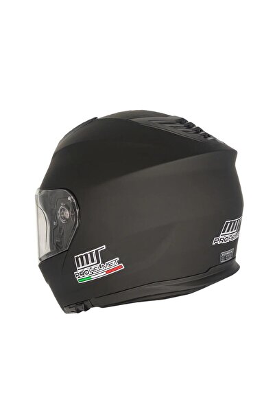 MTS M 966 MAT SİYAH ÇENE AÇILIR MOTOSİKLET KASK