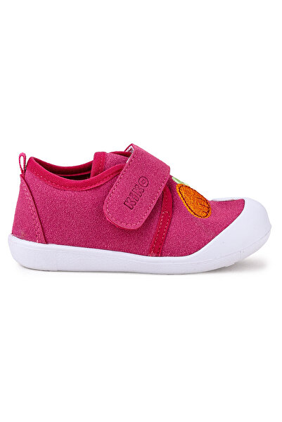 KARAMAZI Strawberry Velcro Baby Girl First Step Slippers Shoes