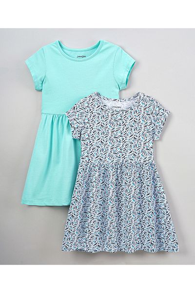 Primo Gino Primo Gino 2 Pack Digital Print Frock - Multicolor