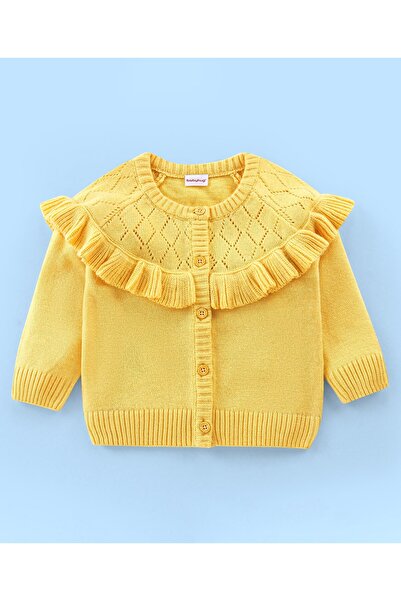 Babyhug طقم سويت شيرت بأكمام كاملة من Babyhug مصنوع من نسيج أكريليك بنسبة 100...