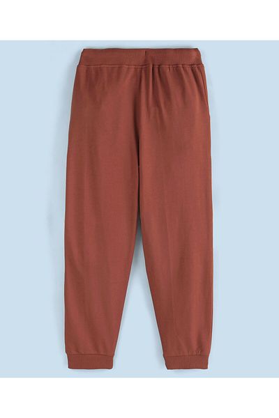 Honeyhap Honeyhap Premium Cotton Looper Solid Colour Ankle Length Lounge Pant with Bio Finish - Picante