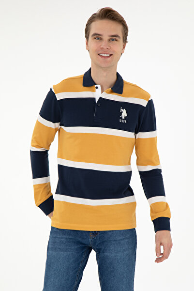 U.S. Polo Assn. Erkek Hardal Sweatshirt 50270886-VR072